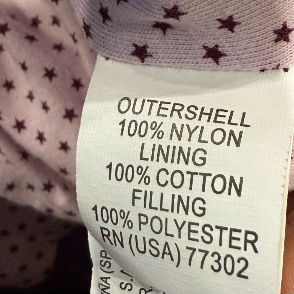 Zara Girls Quilted Purple‎ Hooded Puffer Vest